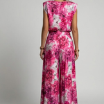 Women's Pleated Jumpsuit – Elegant One Piece for Wedding Guest, Evening and Occasion Wear