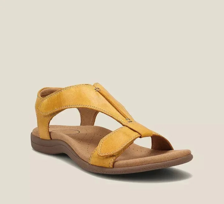Women's Leather Orthopaedic Arch Support Sandals – Comfortable Everyday Summer Sandals