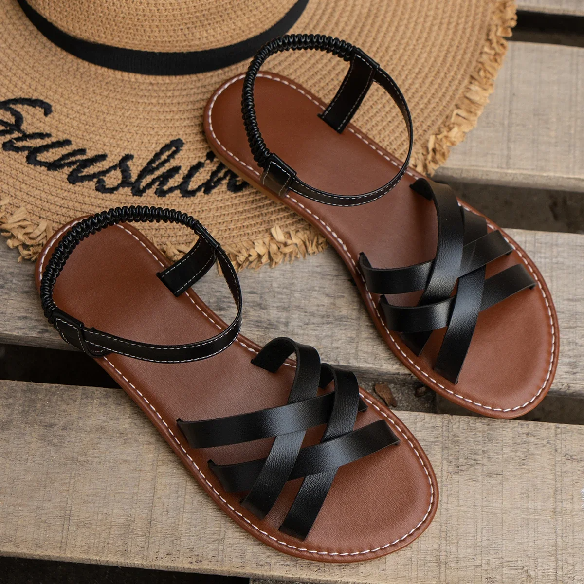 Women's Orthopaedic Sandals with Cushioned Support – Comfortable Everyday Summer Sandals