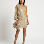 Women's Sequin Party Dress – Sparkly Evening, Cocktail and Christmas Party Dress