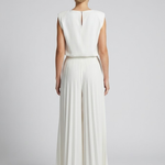 Women's Pleated Jumpsuit – Elegant One Piece for Wedding Guest, Evening and Occasion Wear
