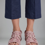 Women's Orthopaedic Sandals with Adjustable Heel Strap – Open-Toe Flat Summer Sandals