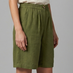 Women's Drawstring Elastic Waist Shorts with Side Pockets – Casual Loose Fit Summer Shorts