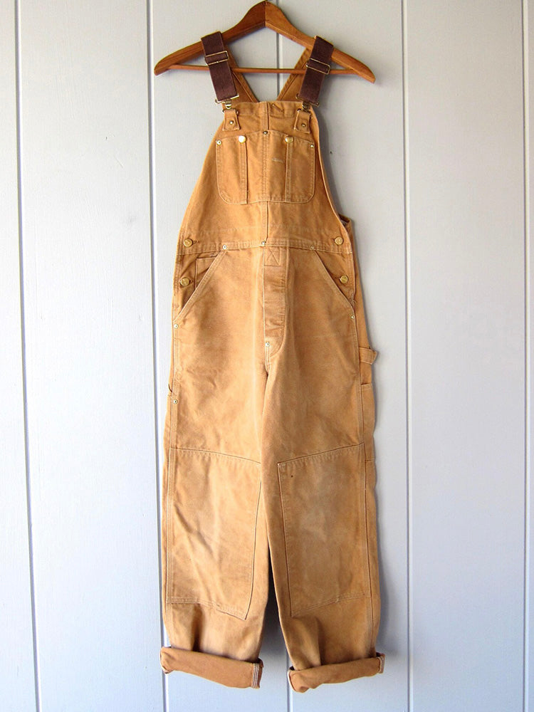Women's Utility Dungaree Jumpsuit – Casual Workwear-Inspired Overalls with Pockets