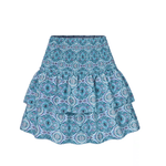Women's Layered A-Line Mini Skirt – Casual Summer Skirt for Beach & Brunch