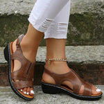 Women's Arch Support Sandals – Comfortable Open Summer Walking Sandals for Everyday