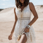 Women's Boho Maxi Dress – Relaxed Flowing Summer Beach & Holiday Dress