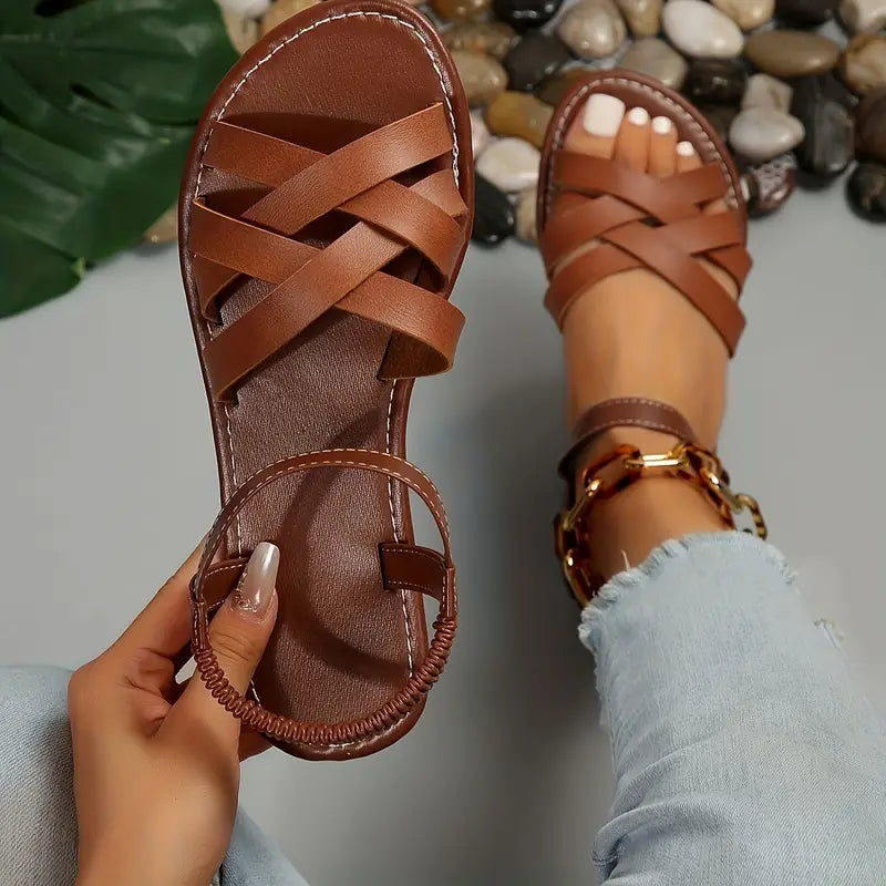 Women's Orthopaedic Sandals with Cushioned Support – Comfortable Everyday Summer Sandals